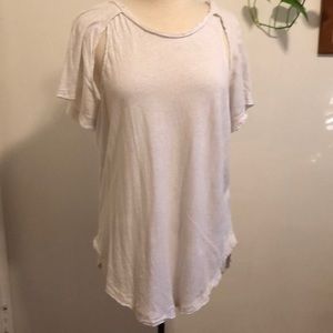 We the free oversized cutout tee